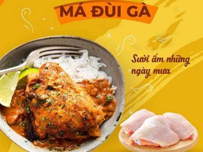 Má gà làm gì ngon ? 12 cách chế biến món ngon từ má đùi gà